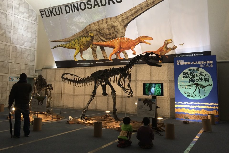 名古屋港水族館　恐竜展
