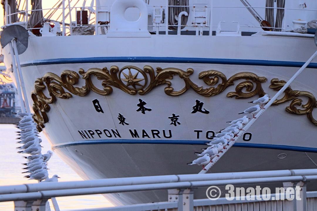 大型帆船日本丸（名古屋港ガーデンふ頭）撮影日：2018/11/24